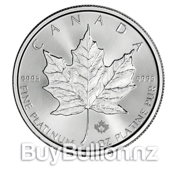 1 oz 99.95% Platinum Maple Leaf 