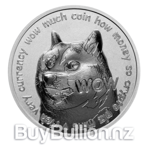 1 oz 99.9% silver "DOGE-themed" round 