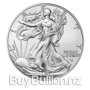1 oz 99.9% silver Eagle type 1 coin 1oz-Silver-AmericanEagle-2022B