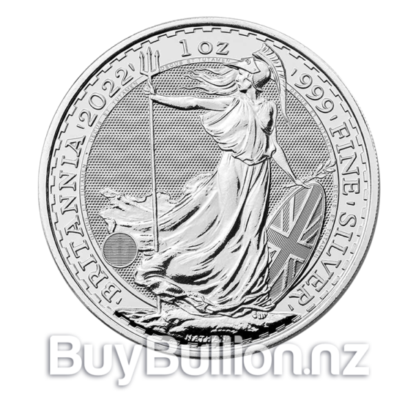 1 oz 99.9% silver Britannia coin (500) | BuyBullion.nz 1oz-Silver-Britannia-2022A