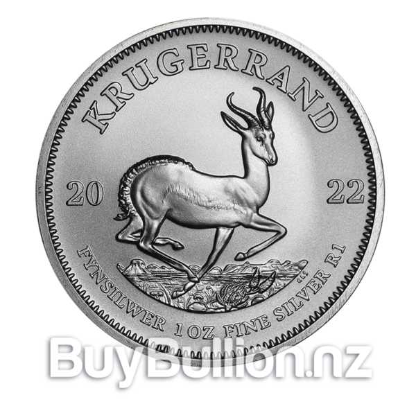 1 oz 99.9% silver Krugerrand coin (25) 