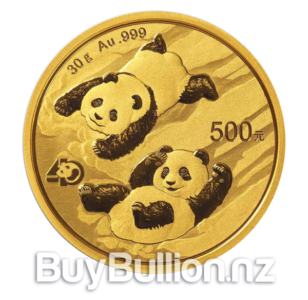 30 gram 99.9% gold Panda coin 30gram-Gold-Panda-2022A