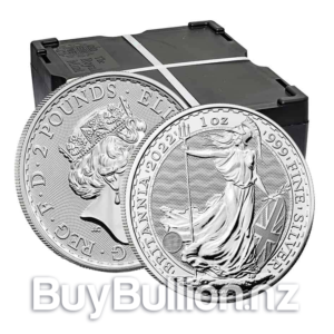 1 oz 99.9% silver Britannia coin (500) | BuyBullion.nz 500oz-Silver-Britannia-1oz-MonsterBox-2022