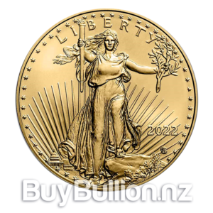 1 oz 91.67% gold Eagle coin Qtroz-Gold-AmericanEagle2022B