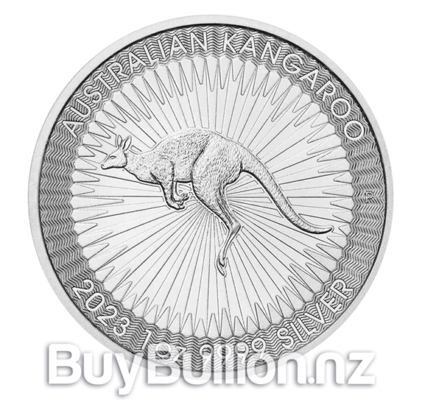 1 oz 99.99% silver Kangaroo coin 2023 (250) 
