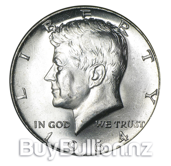 0.3617% silver Kennedy Half Dollar coin 