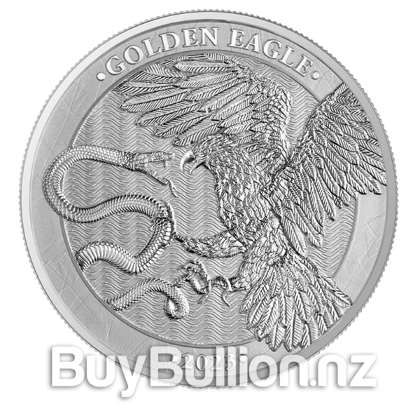 1 oz 99.99% silver Malta Golden Eagle coin 2023 
