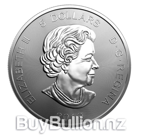 1 oz 99.99% Silver Canada Predator Series Grizzly coin 2019 